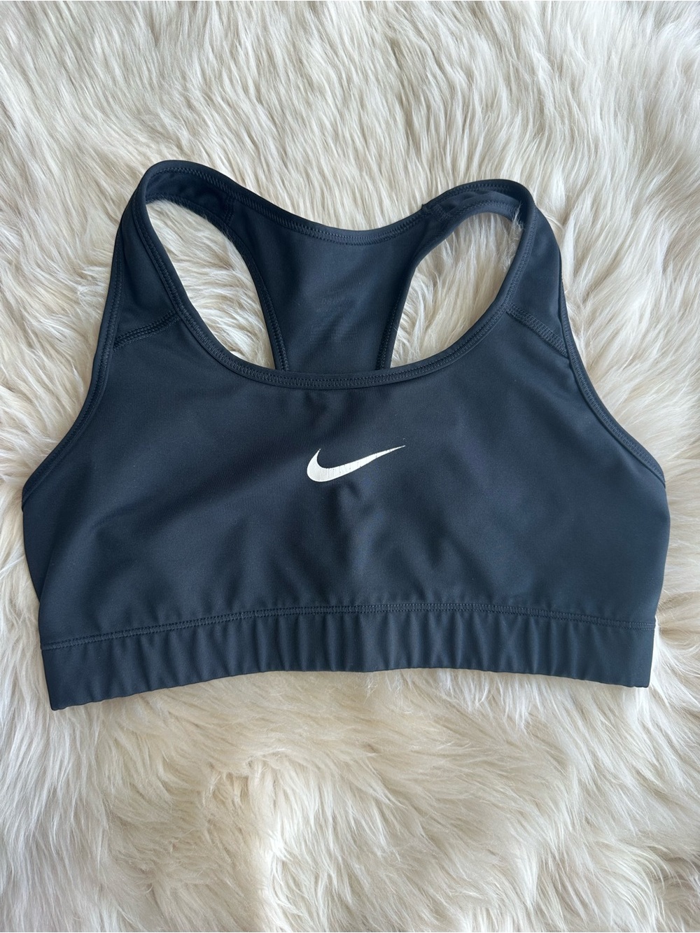 Nike Women's Black Racerback Sports Bra